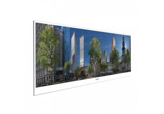 NEW YORK 9/11 – Panoramaposter