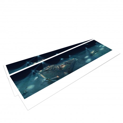 TITANIC – Panorama Postcard